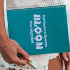 Groovy Broken Flowers Notebook