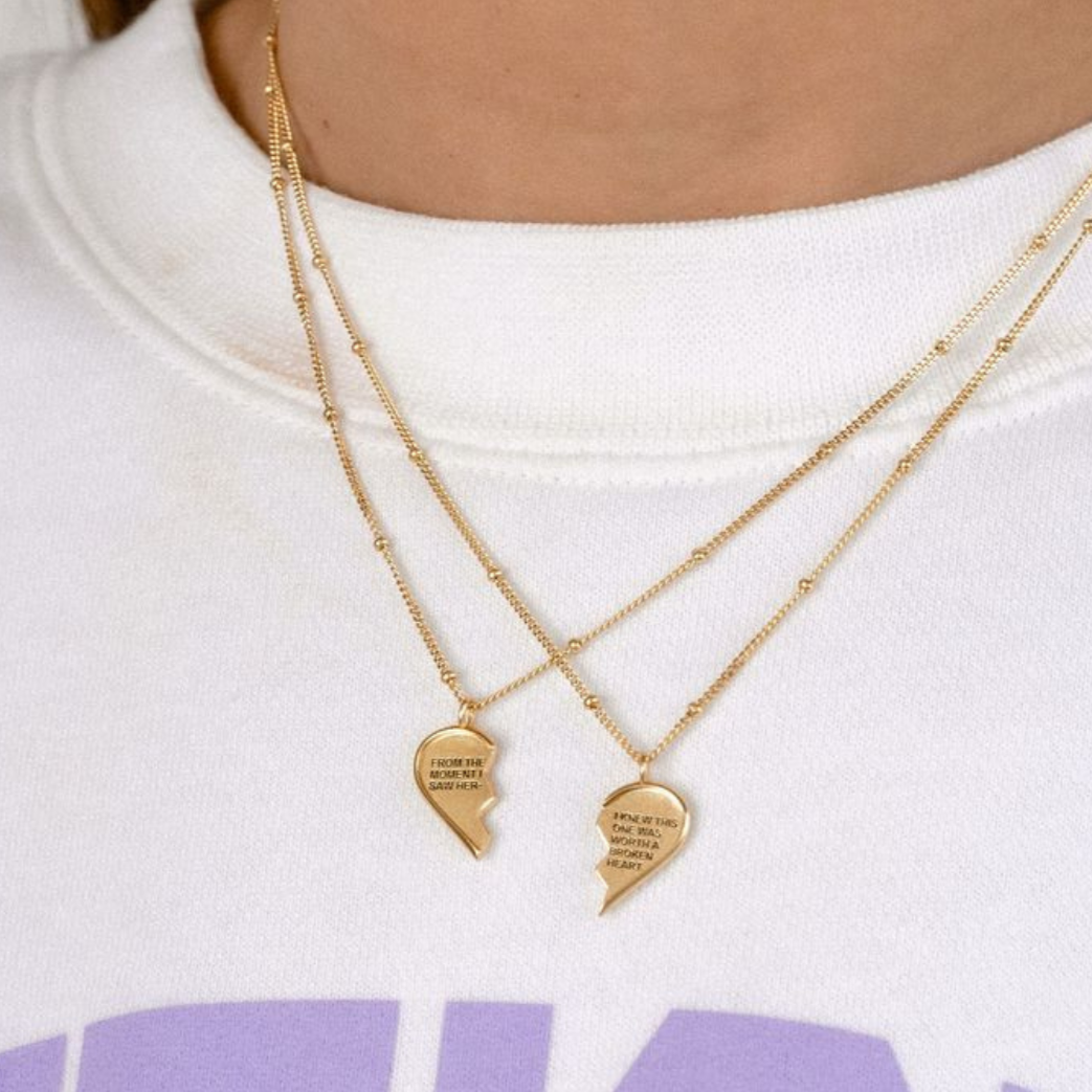 Broken Heart - Pendant Set