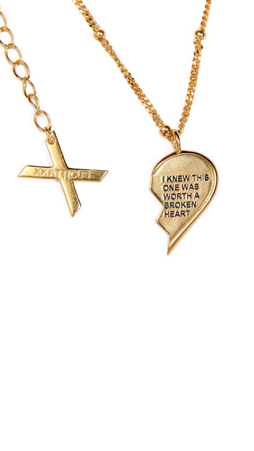 Broken Heart - Pendant Set