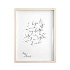 Late in Love - Print (8"x10")