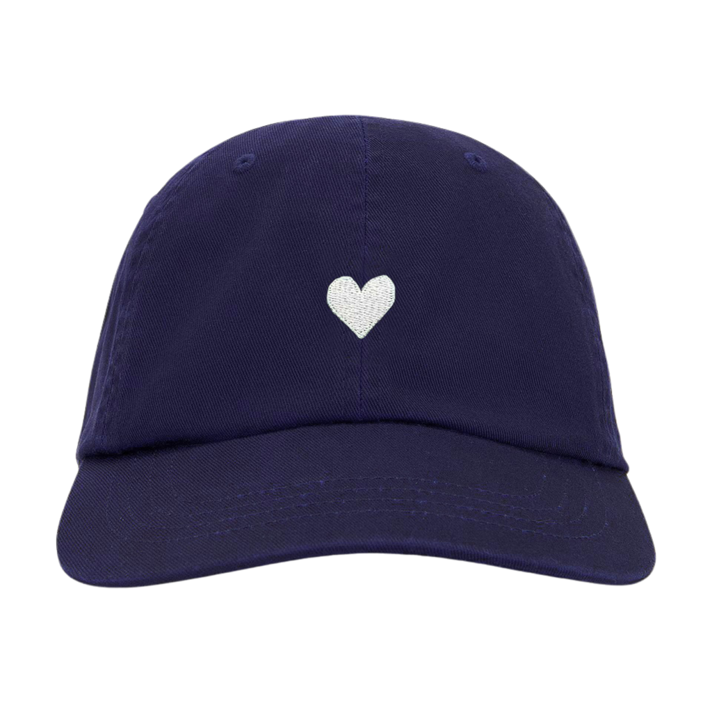 Royal Blue Heart Hat