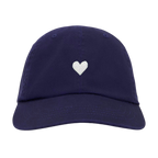 Royal Blue Heart Hat