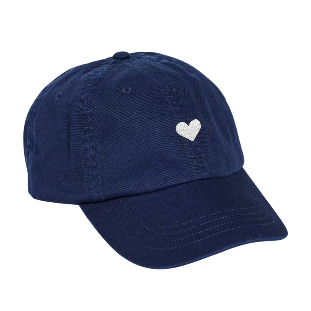 Royal Blue Heart Hat
