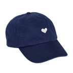 Royal Blue Heart Hat