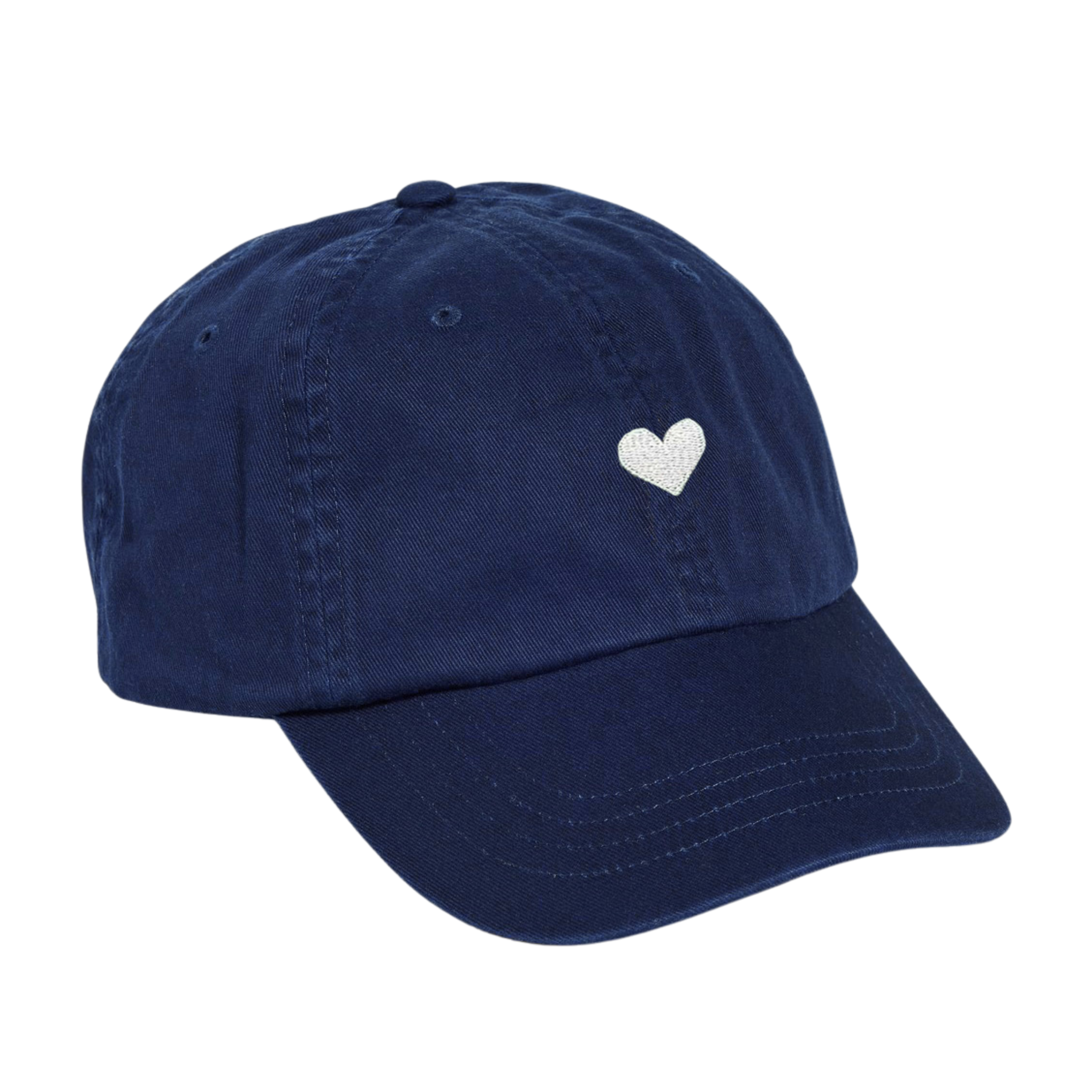 Royal Blue Heart Hat