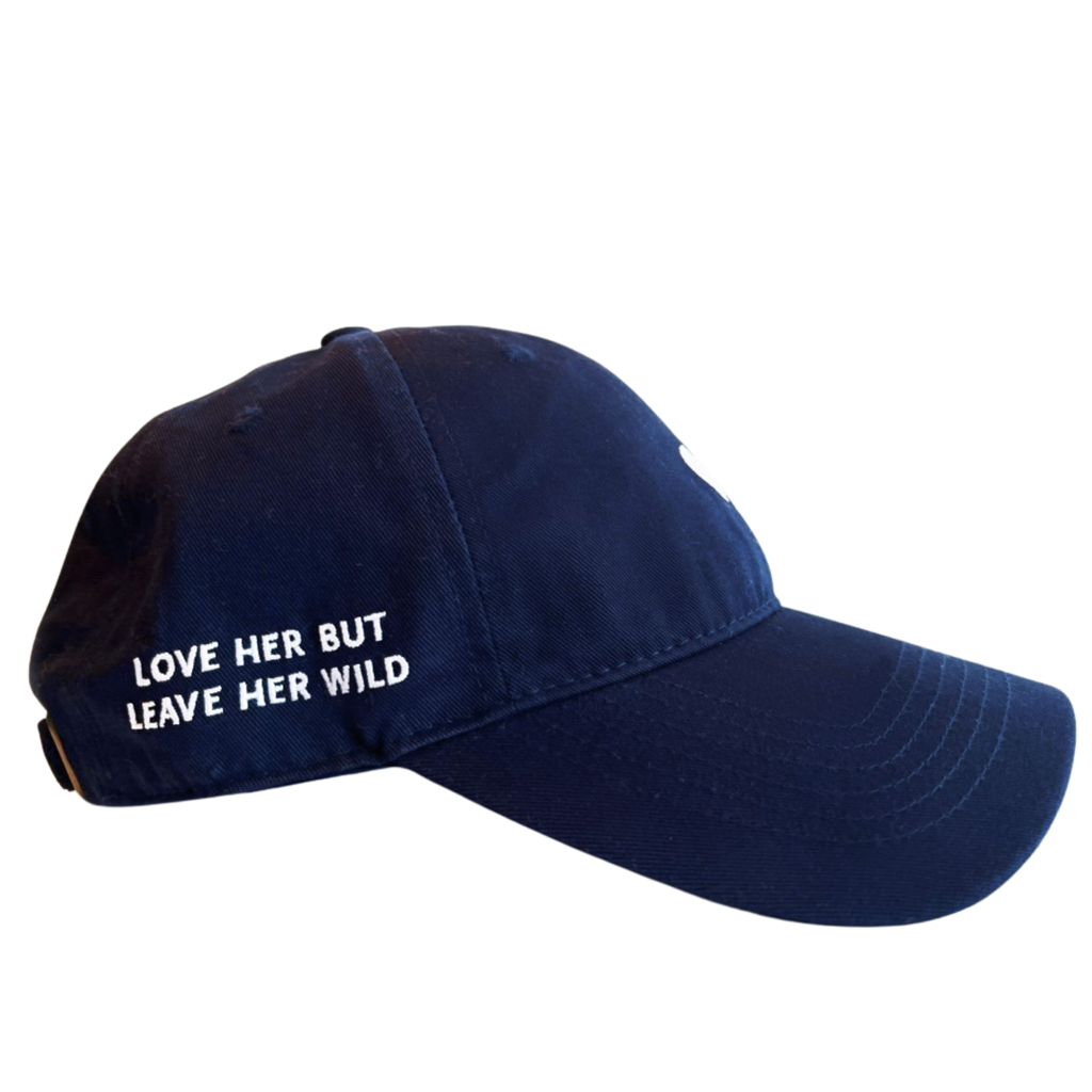 Royal Blue Heart Hat