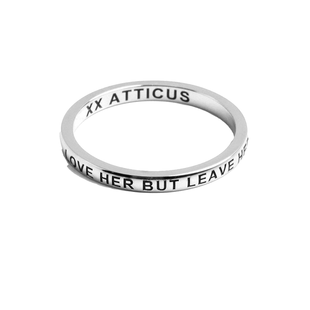 Love Her Wild Ring - Silver