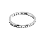 Love Her Wild Ring - Silver