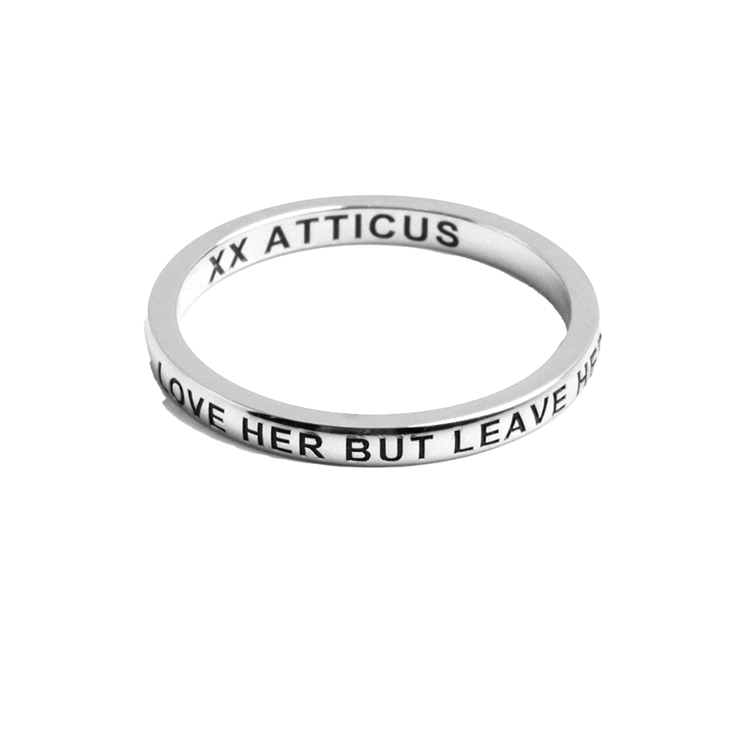 Love Her Wild Ring - Silver