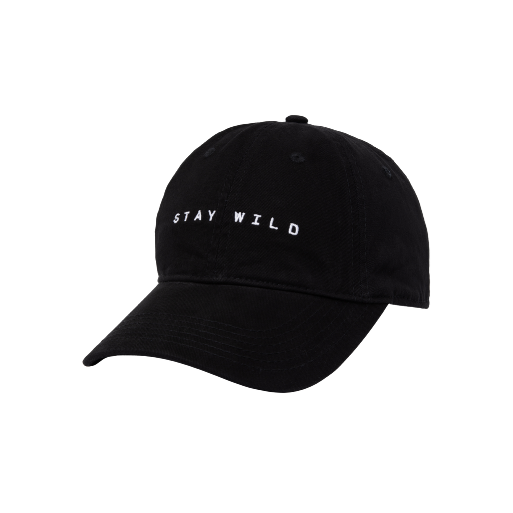 Stay Wild Hat - Jet Black