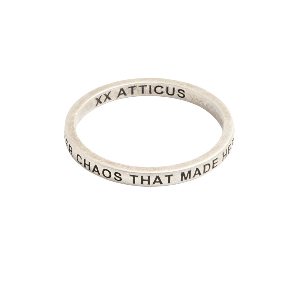 Beautiful Chaos Ring - Silver