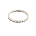 Beautiful Chaos Ring - Silver