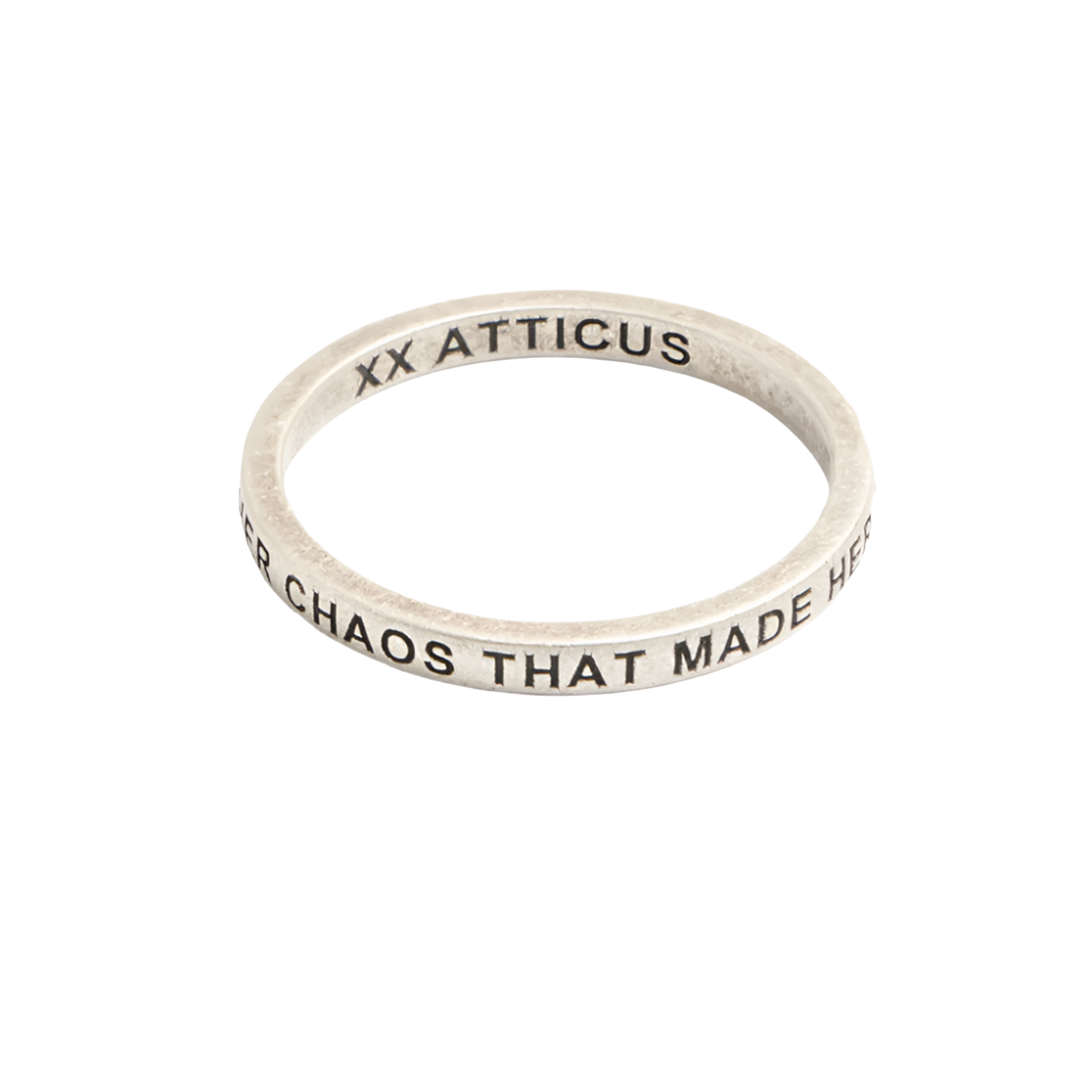 Beautiful Chaos Ring - Silver