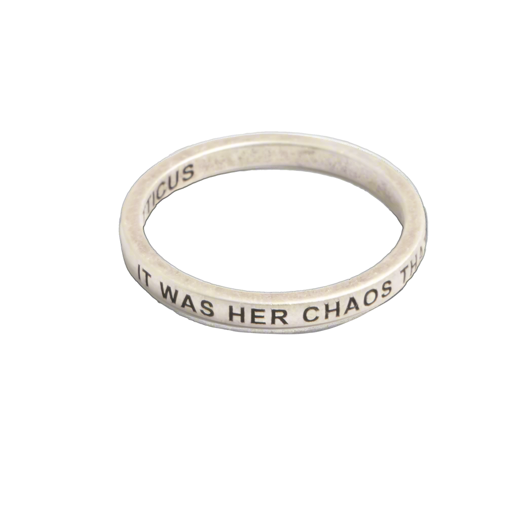 Beautiful Chaos Ring - Silver
