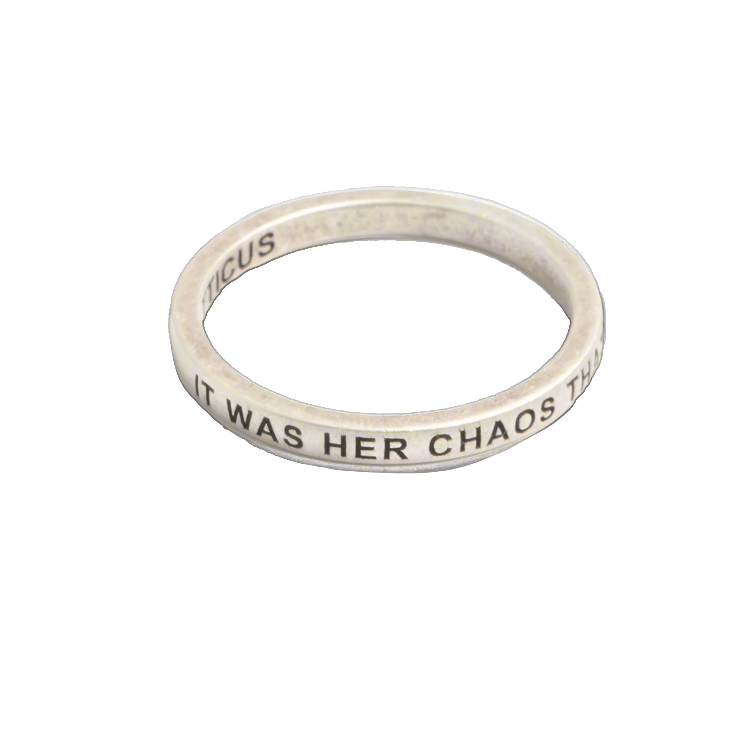 Beautiful Chaos Ring - Silver