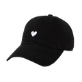 Black Heart Hat