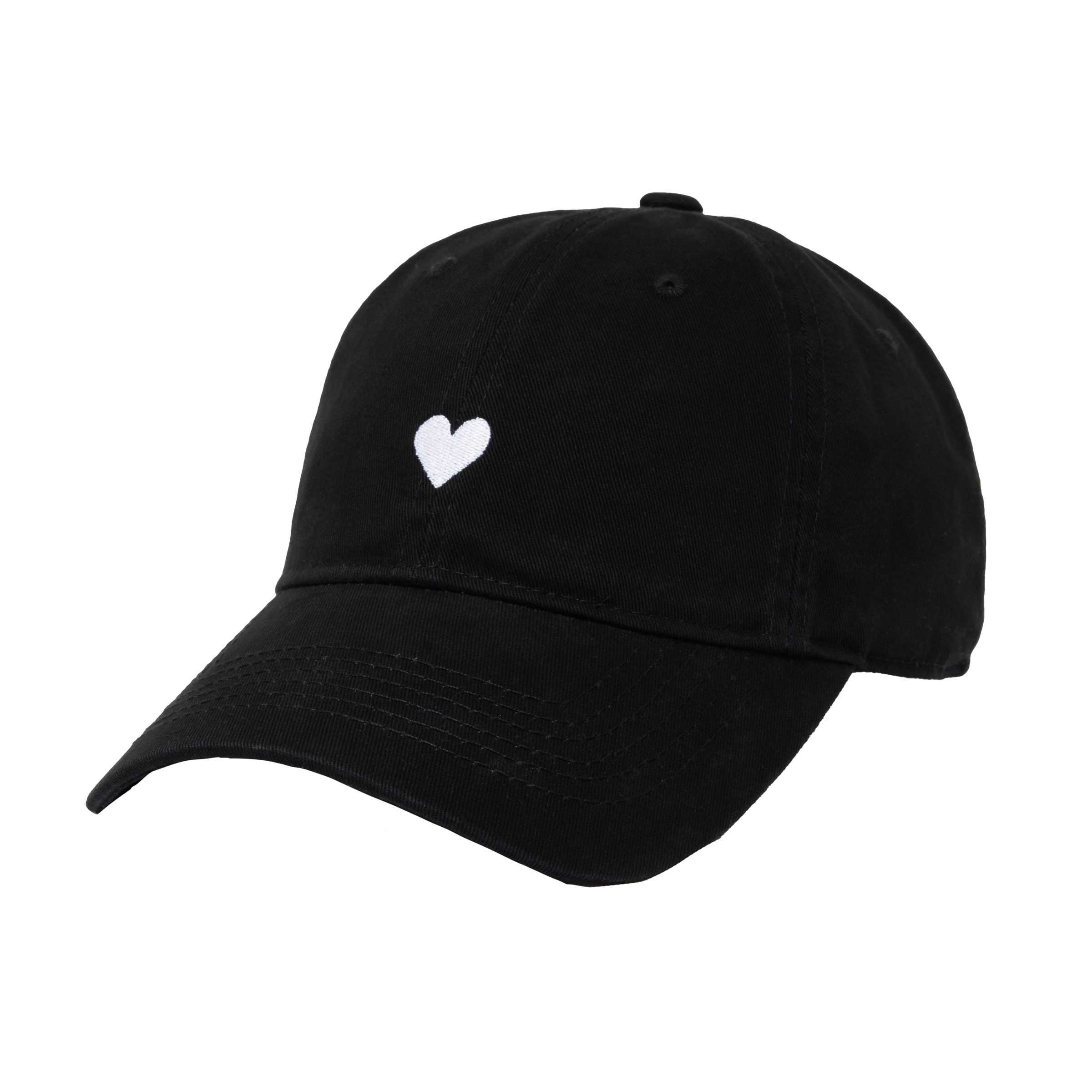 Black Heart Hat