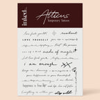Inked by Dani x Atticus: Inner Voice Temporary Tattoo Set