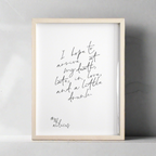 Late in Love - Print (8"x10")
