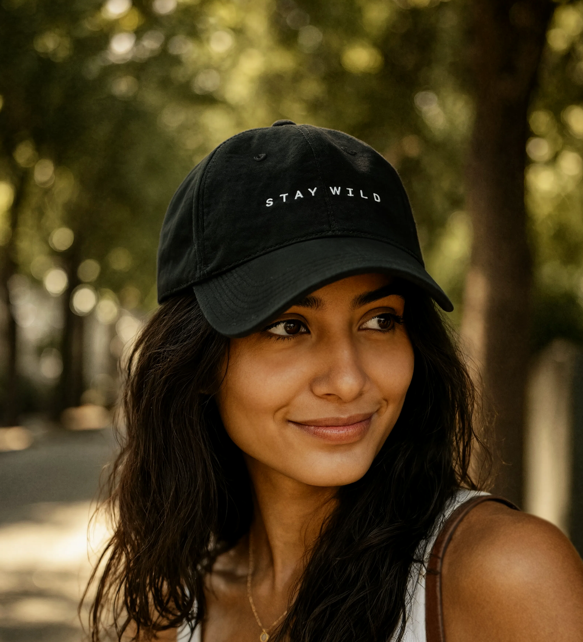 Stay Wild Hat - Jet Black