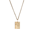 Wings Gold Pendant Necklace