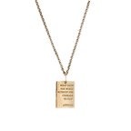 Wings Gold Pendant Necklace