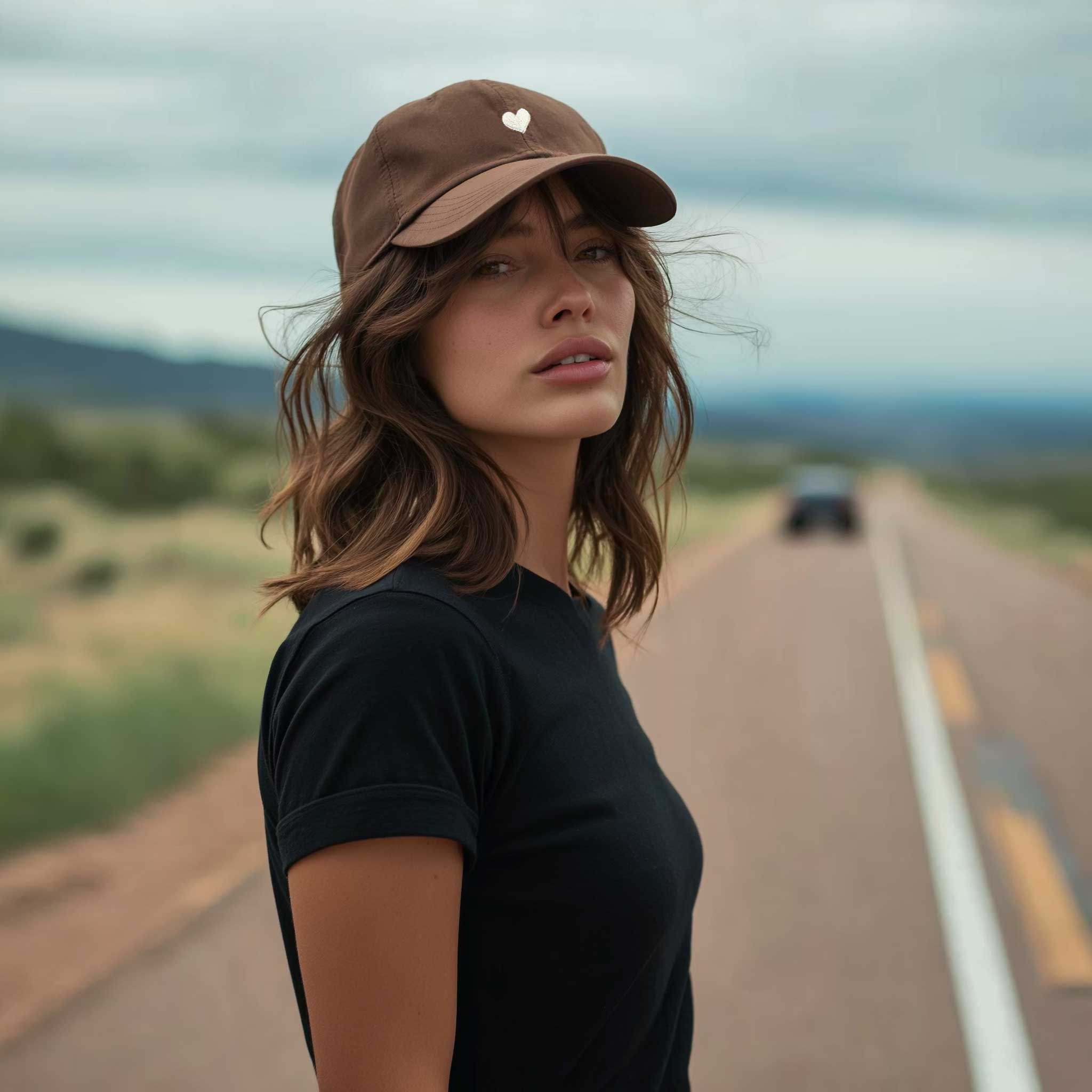 Mocha Heart Hat