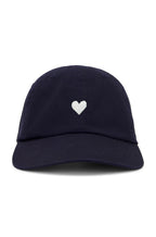 Navy Heart Hat