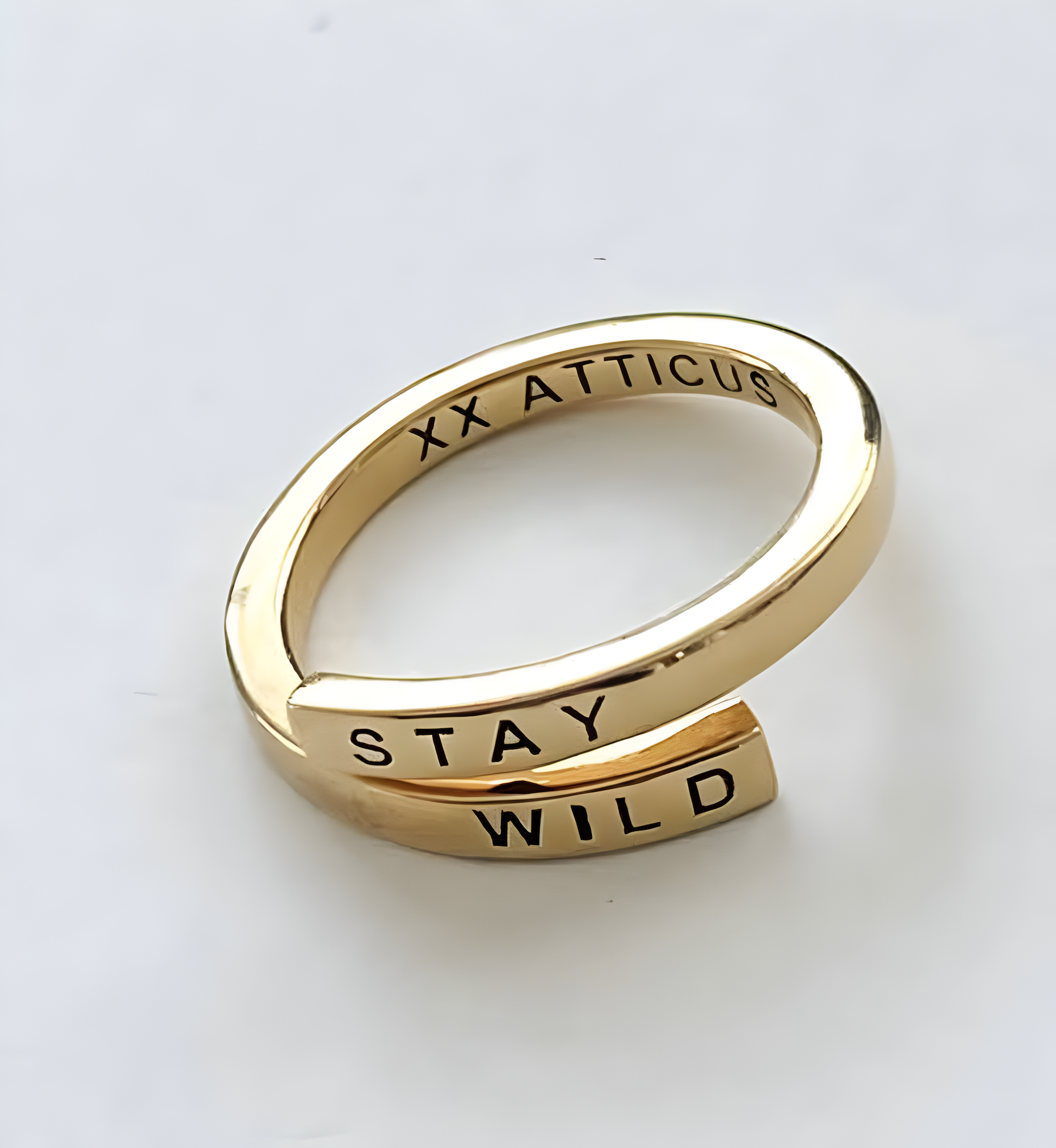 Stay Wild Wrap Ring - Gold