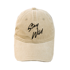 Handwritten Stay Wild Hat