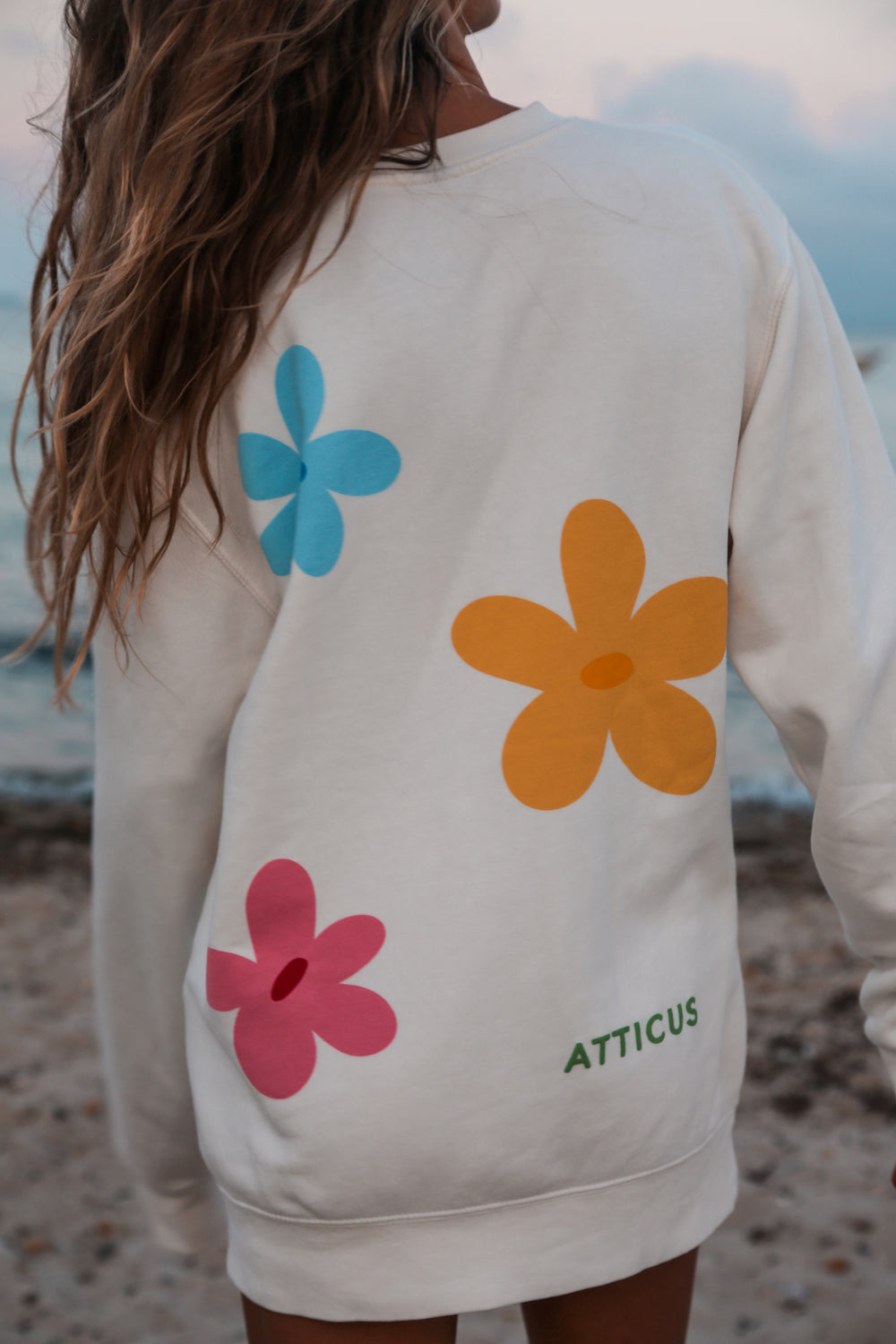 Groovy Stay Wild Floral Crewneck Lifestyle 3