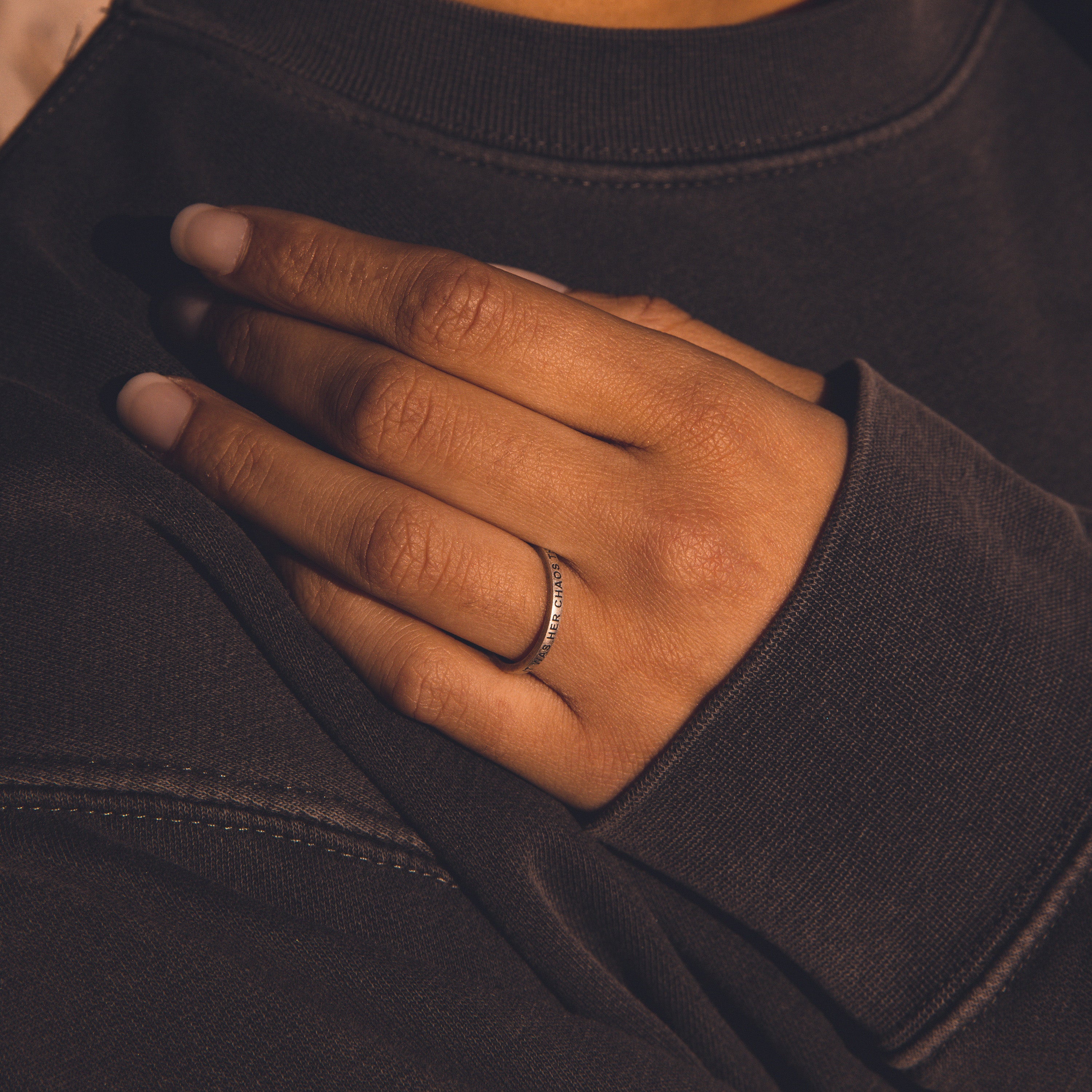 Beautiful Chaos Ring - Silver Lifestyle