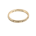 Beautiful Chaos Ring - Gold