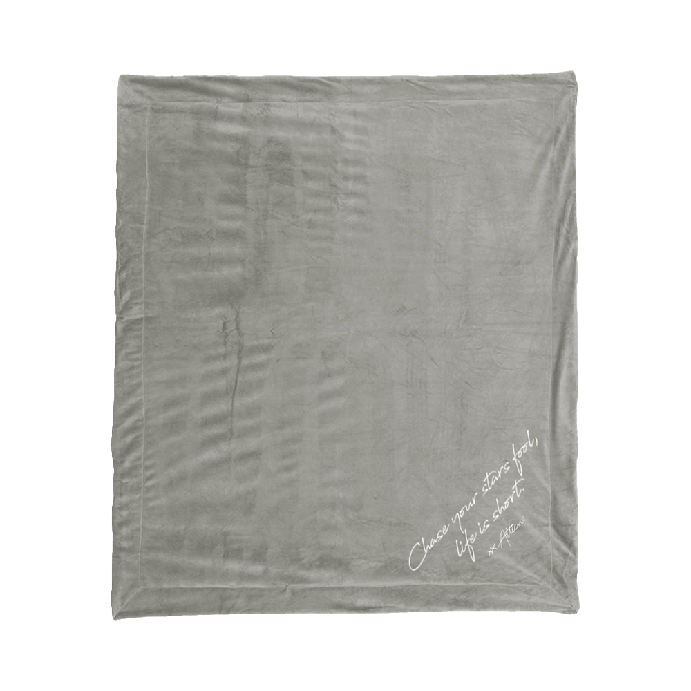 "Chase Your Stars" Sherpa Fleece Blanket
