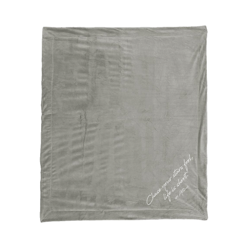 "Chase Your Stars" Sherpa Fleece Blanket