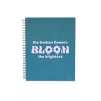 Groovy Broken Flowers Notebook