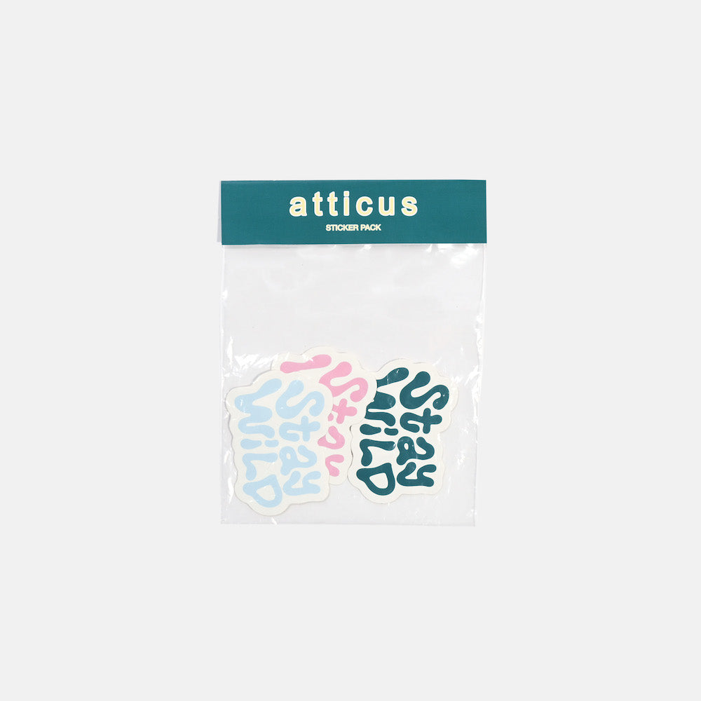 Groovy Stay Wild Sticker 3-Pack