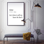 "Time" - Print (24x36) 2