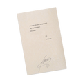 “Dark Between The Stars” Typed + Signed Poem
